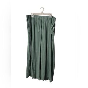 ✨ NWT Fresh Produce Avila Capri Pants Light Green 2X Comfy Resort ✨